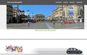 Auto école Montpellier à vendre
